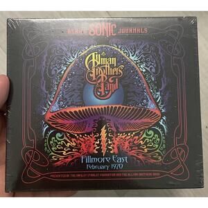 THE ALLMAN BROTHERS BAND Fillmore East Feb 1970 CD Bear's Sonic Journals (SU2)